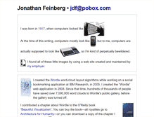 Tablet Screenshot of mrfeinberg.com
